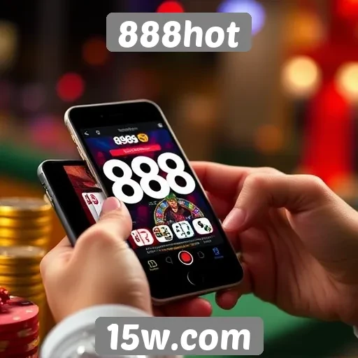 Acessibilidade do site 888hot em dispositivos móveis